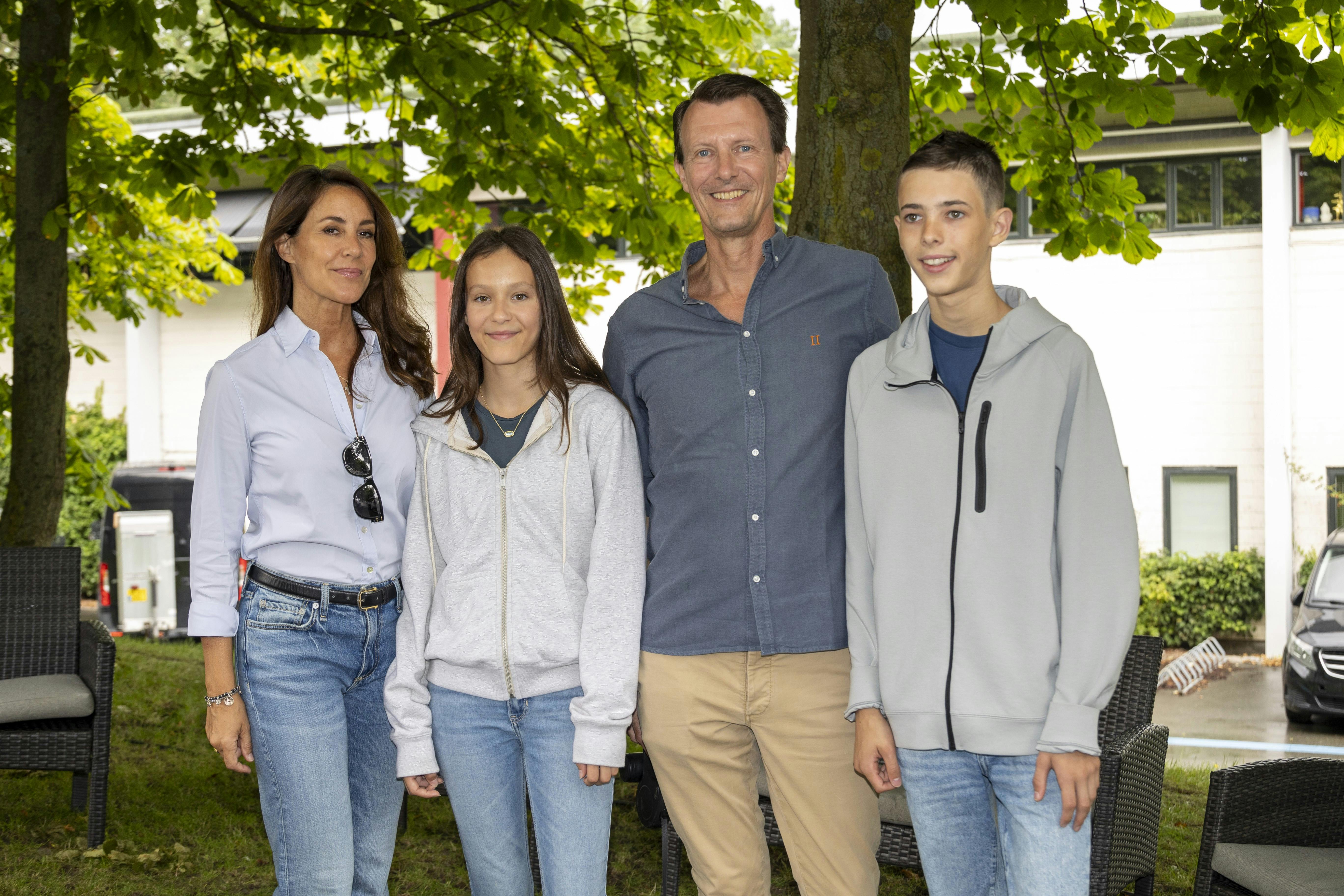 Prins Joachim med familien