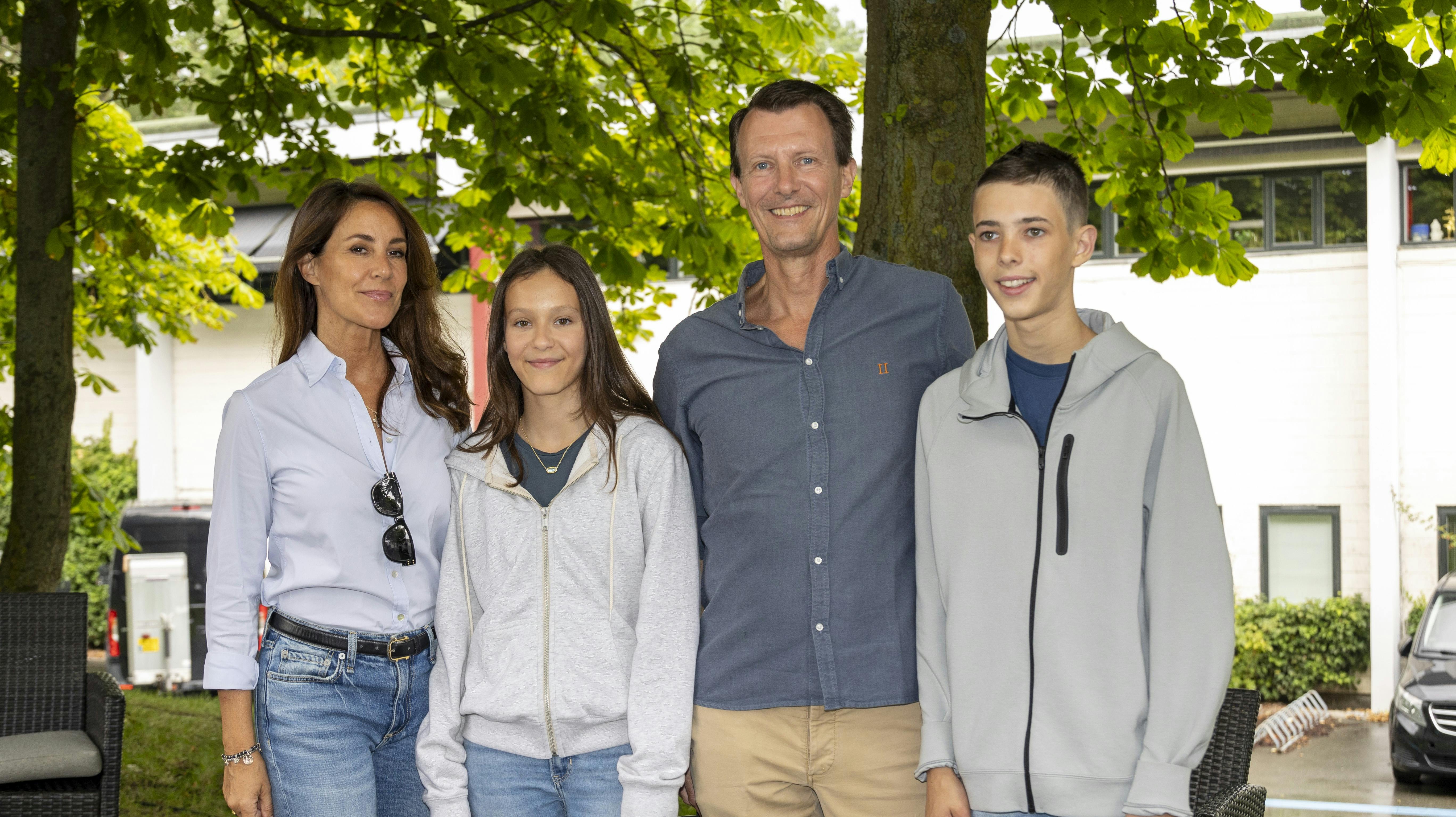 Prins Joachim med familien
