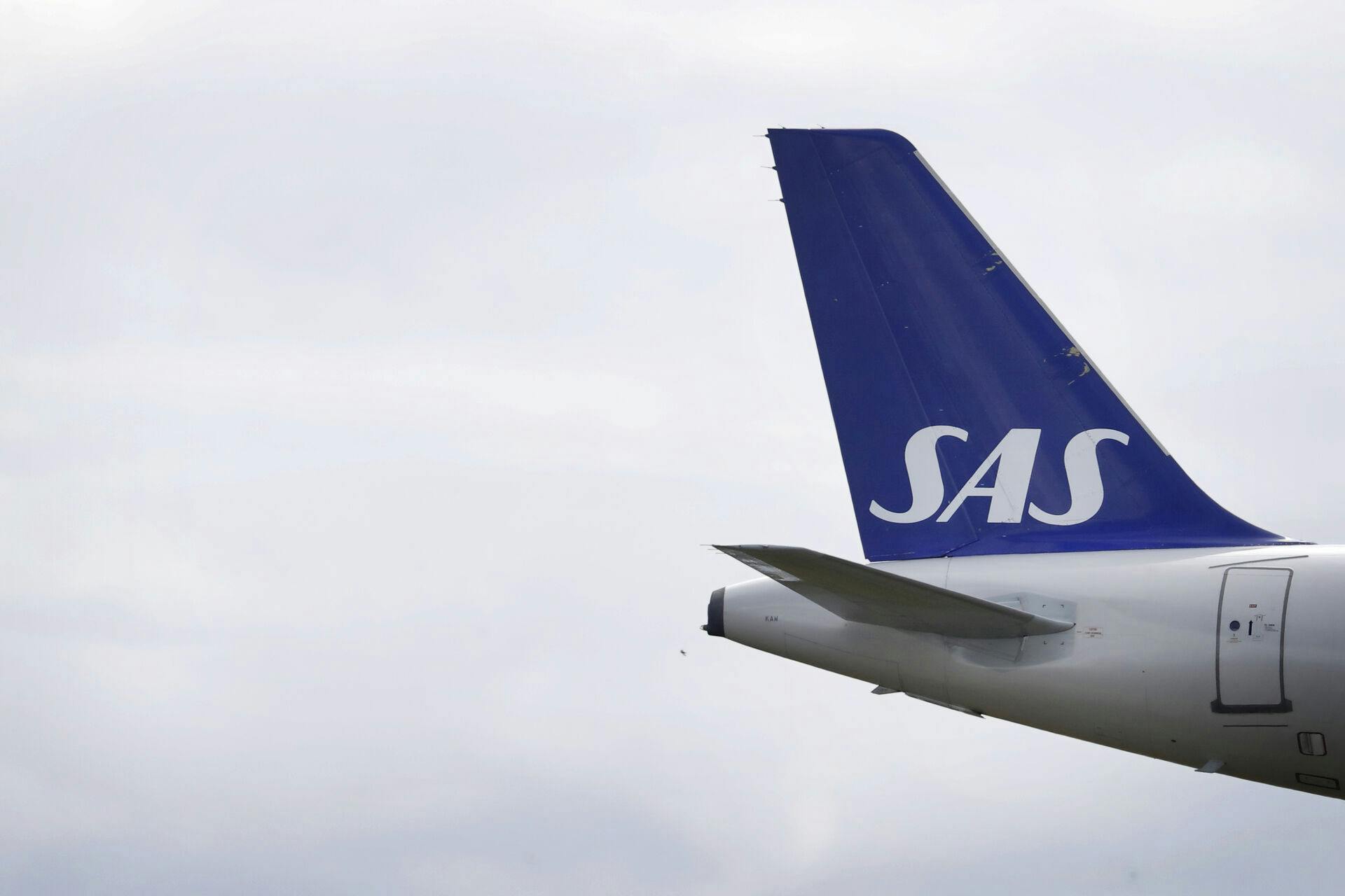 Lørdag kunne flere passagerer se frem til sol og varme i Malaga. Det blev desværre for dem ikke med dette fly. 