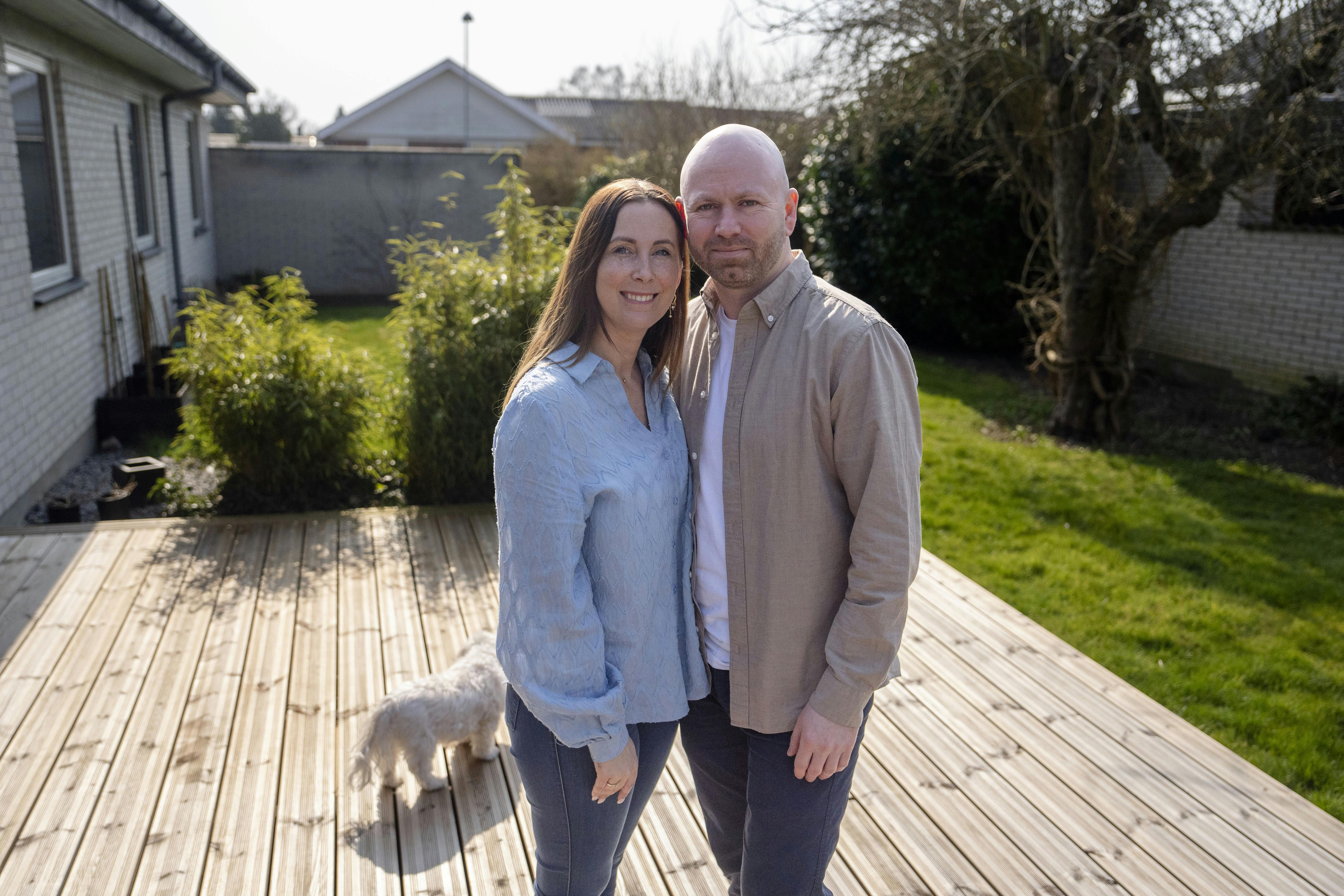 Jeanette Lagoni og Michael Ewald blev skilt sidste år. 
