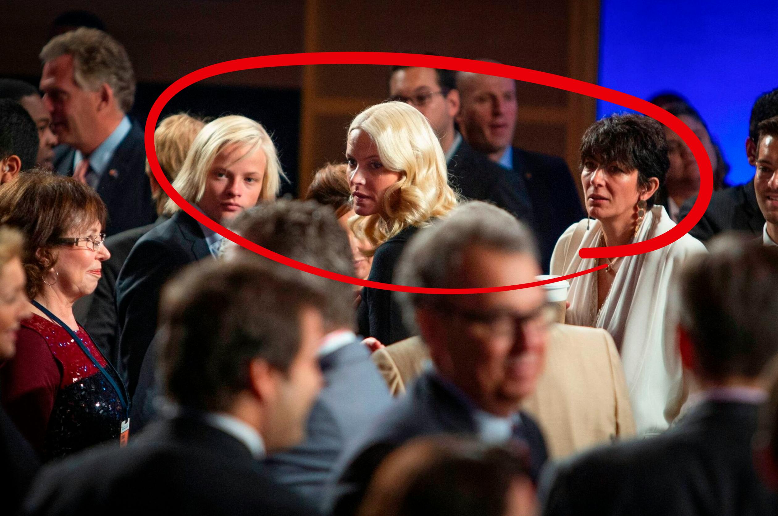 Dårligt selskab? I dag er ingen i tvivl om, at også Marius' mor, kronprinsesse Mette-Marit, har haft svært det med sit moralske kompas.