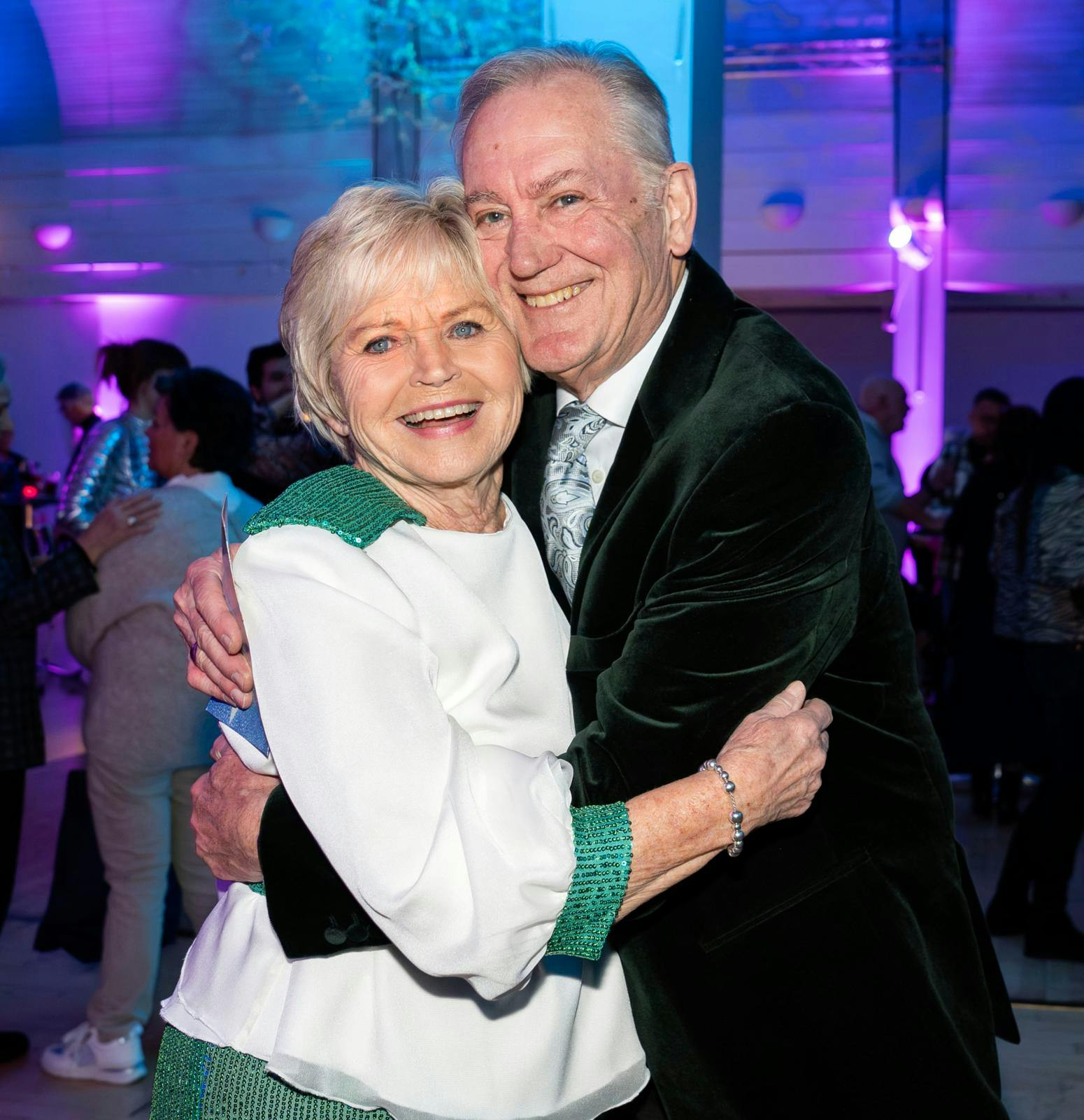 Der var glæde og lettelse hos Keld Heick og Hilda Heick efter deres sidste koncert i aftes.&nbsp;