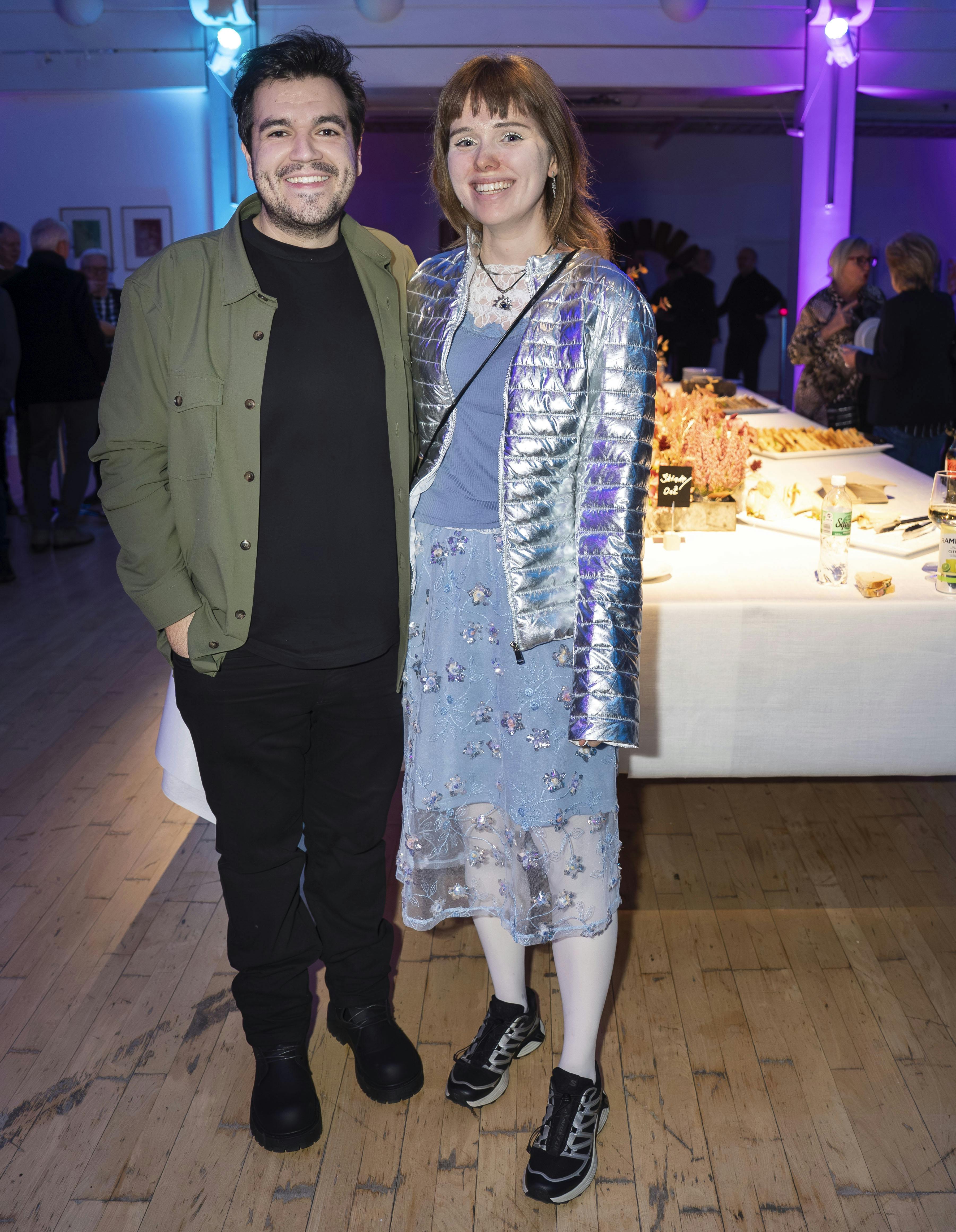 Det blev en dateaften med lidt arbejdet for parret, da Lukas Birch var konferencier til Keld og Hilda Heicks afskedskoncert.