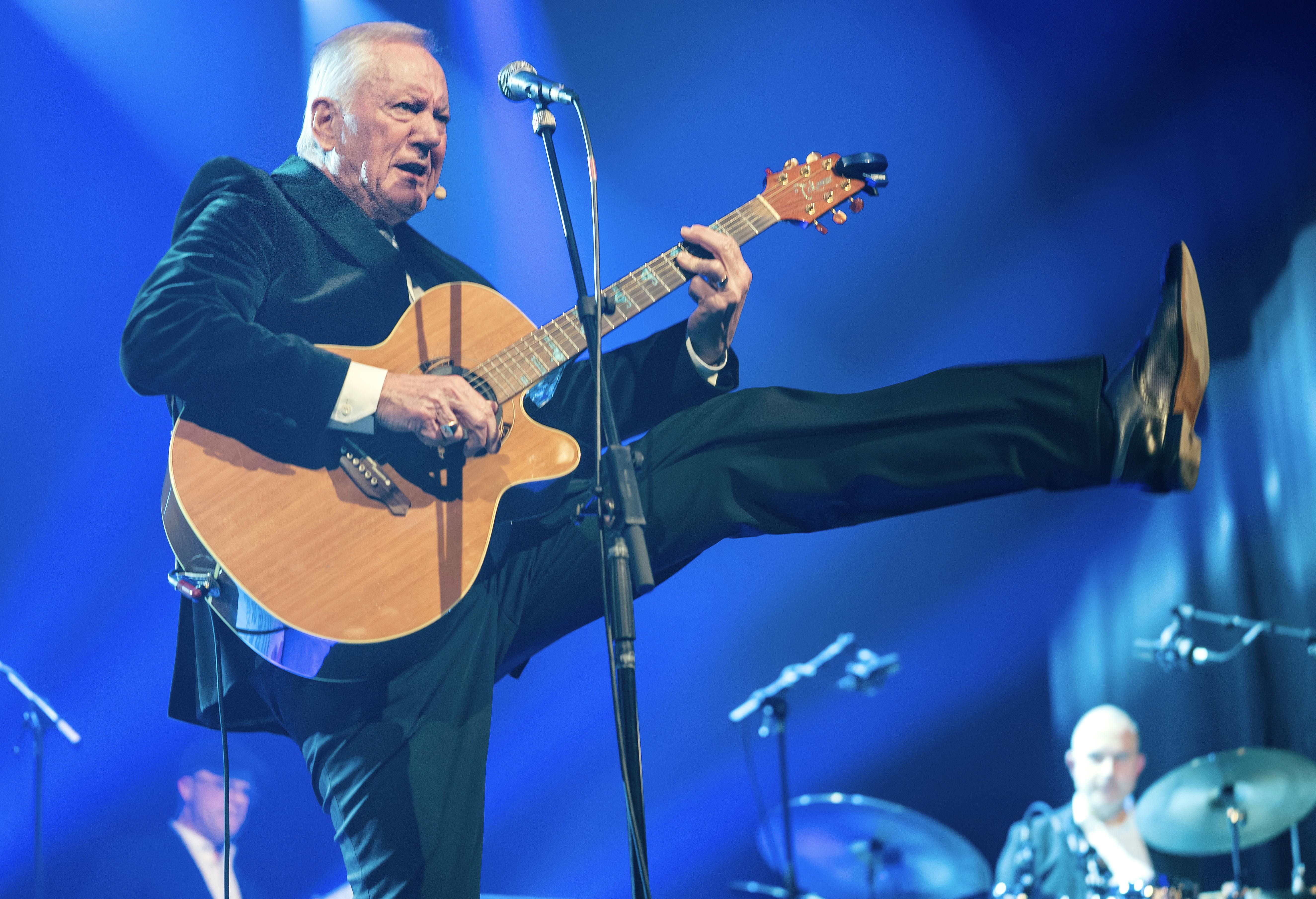 Keld og Hilda Heick spillede fredag aften koncert for sidste gang. 