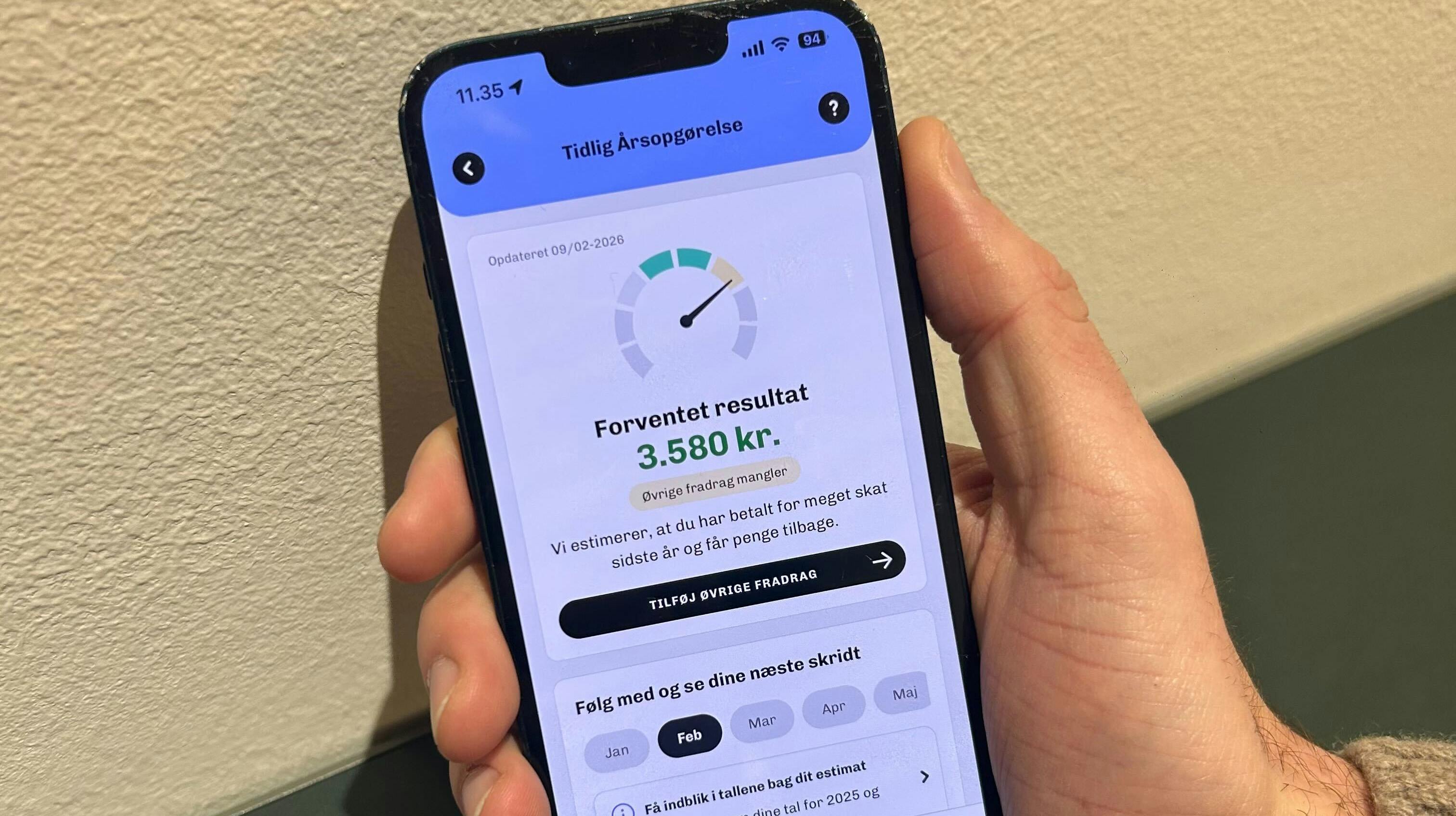 Der er mandag åbnet for, at man hos Skatteguiden kan få et tidligt estimat for, om man har betalt for meget eller lidt i skat i 2025.