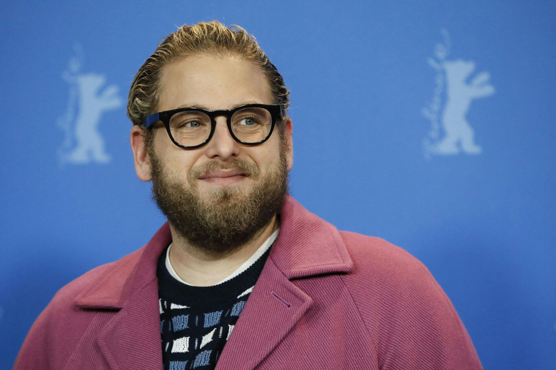 US director and screenwriter Jonah Hill poses d