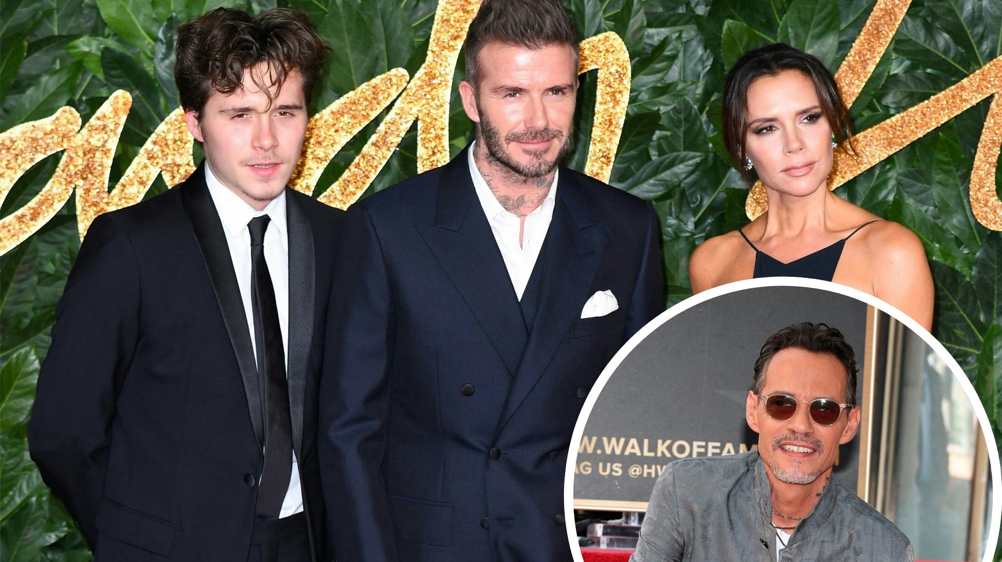 Marc Anthony blev tidligere på året inddraget i familien Beckhams drama med Brooklyn på den ene side og David og Victoria på den anden.