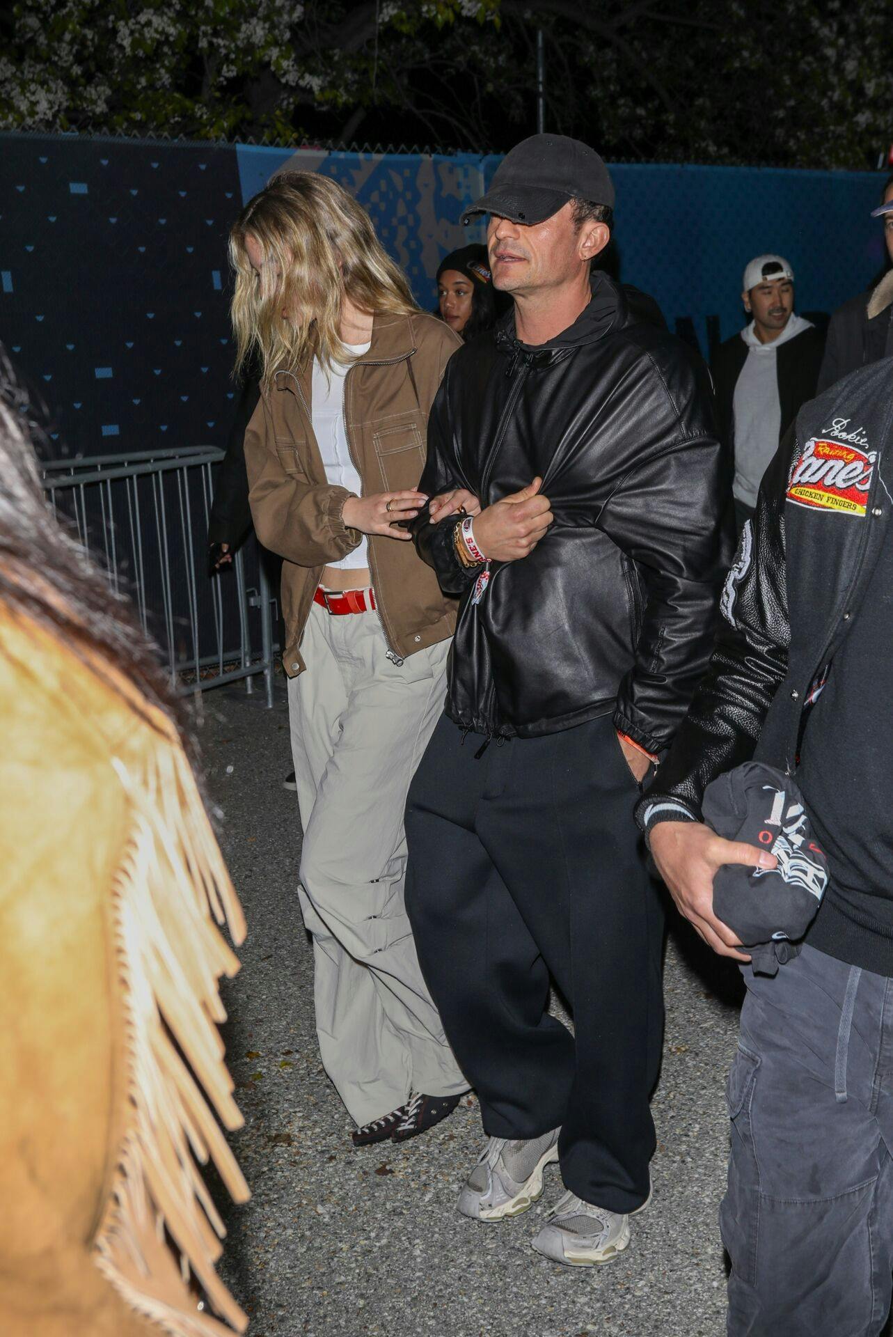 *PREMIUM-EXCLUSIVE* San Francisco, CA Actor Orlando Bloom is spotted walking arm in arm with a blonde swiss model Luisa Laemme while leaving the Super Bowl at Levis Stadium in San Francisco. Pictured: Orlando Bloom, Luisa Laemme BACKGRID USA 8 FEBRUARY 2026 USA: +1 310 798 9111 / usasales@backgrid.com UK: +44 208 344 2007 / uksales@backgrid.com *UK Clients - Pictures Containing Children Please Pixelate Face Prior To Publication*