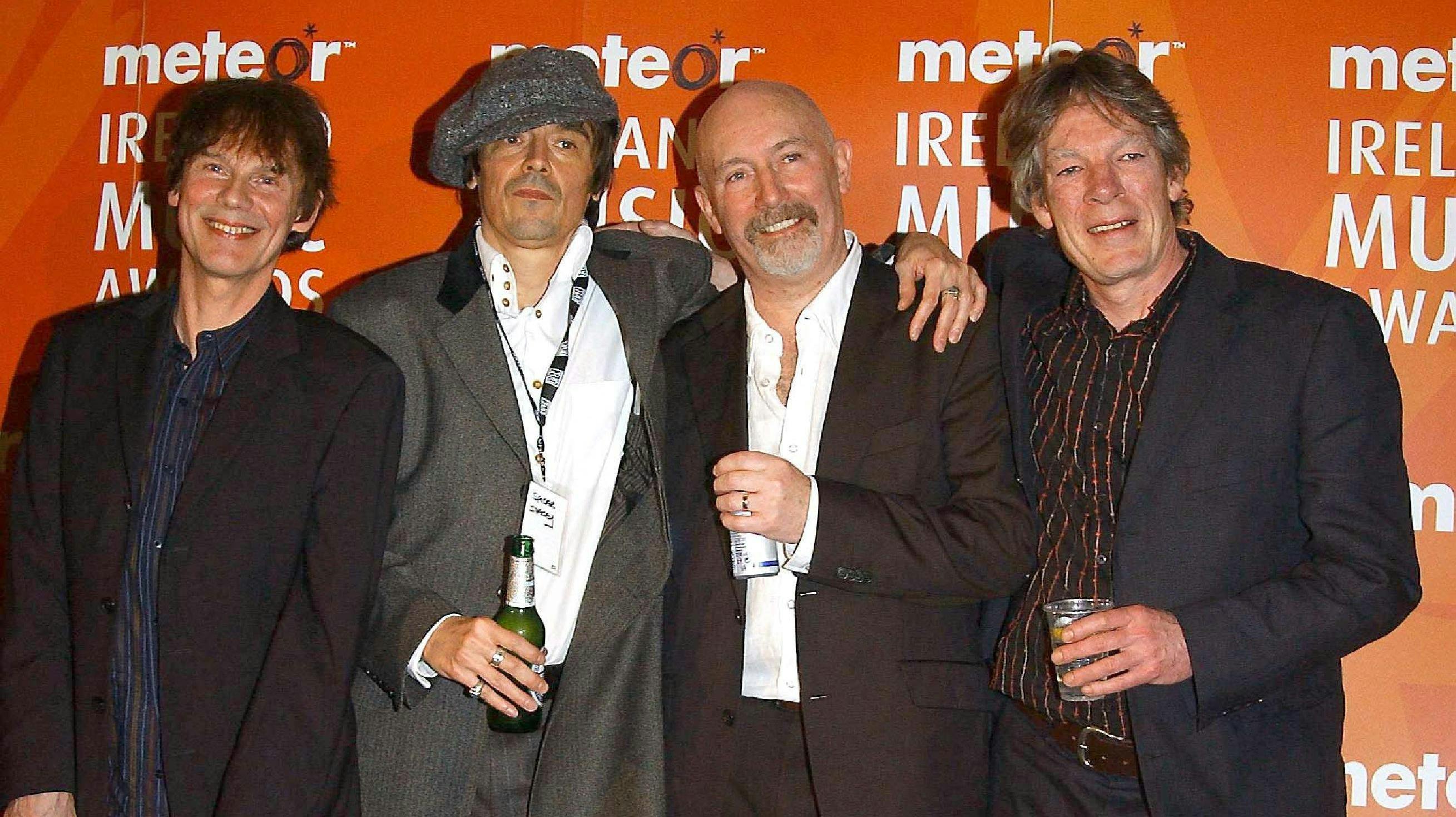 Andrew Ranken (til højre), er gået bort.