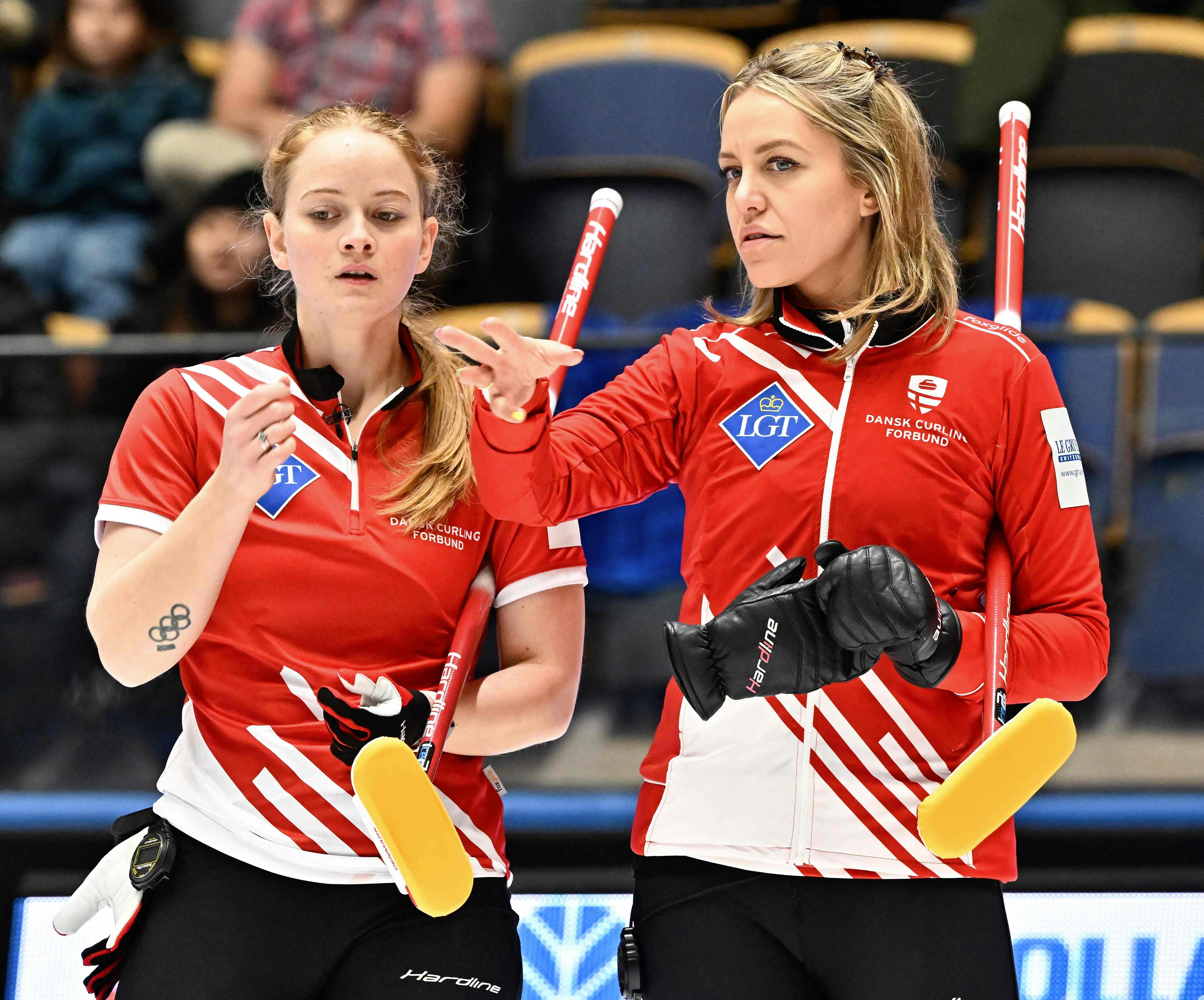 Mathilde Halse og Madeleine Dupont