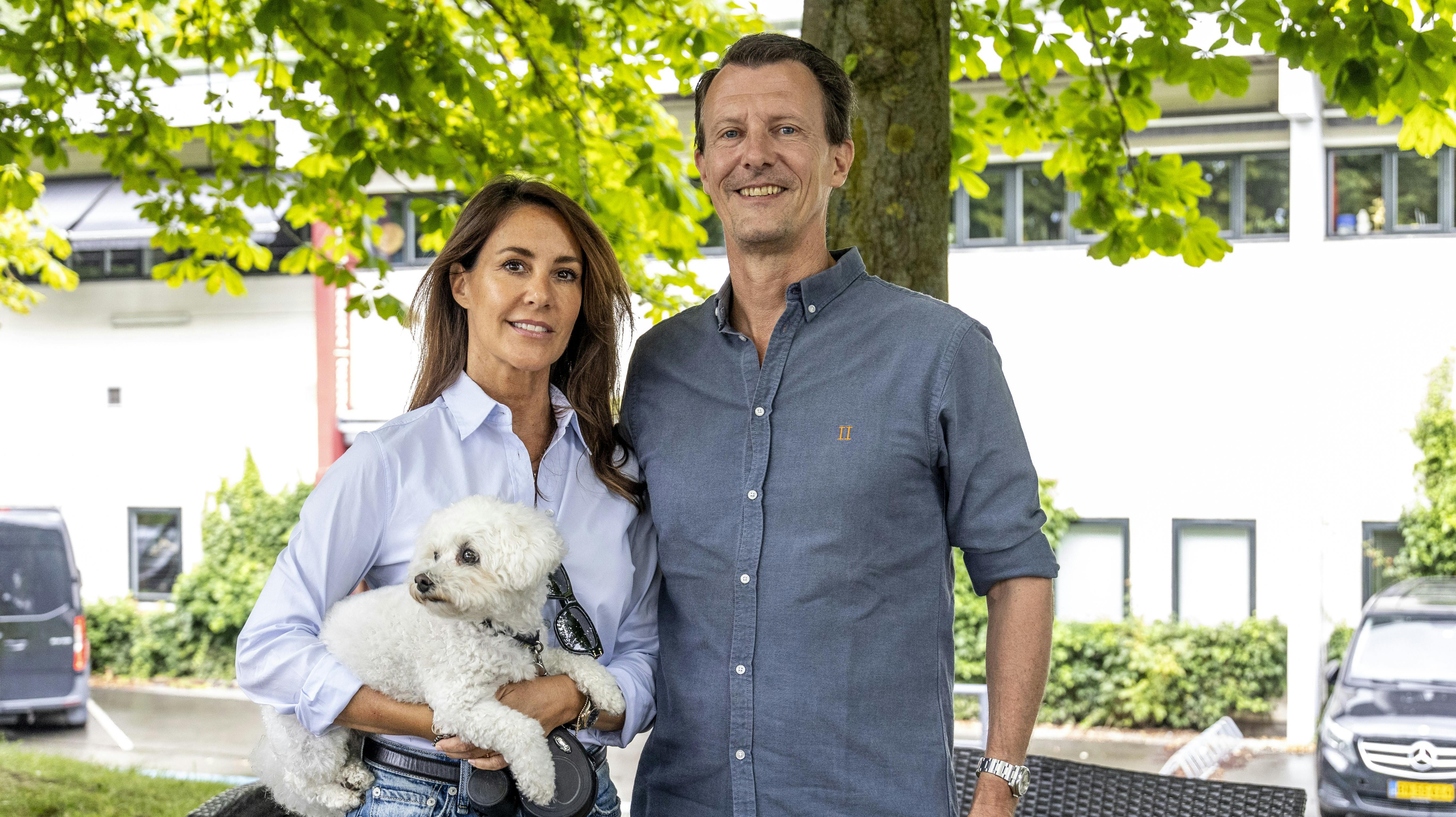 Prinsesse Marie og prins Joachim ved Copenhagen Historic Grand Prix i 2024.