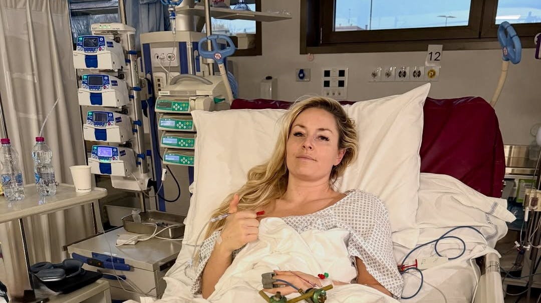 Lindsey Vonn er ved godt mod efter det forfærdelige styrt. Onsdag gennemgik hun den tredje operation.