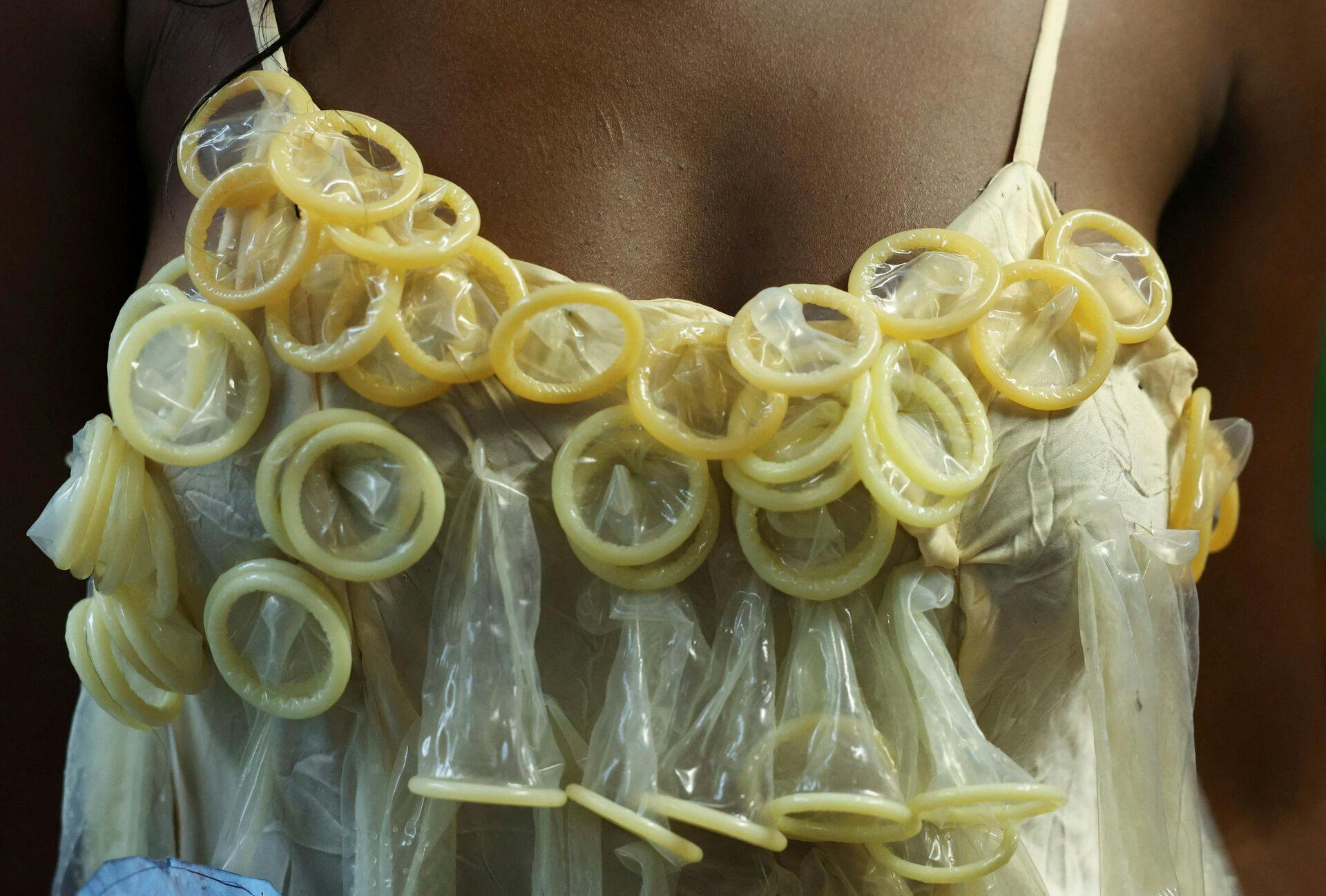 Der dufter af sex i den olympiske by. Der er i hvert fald blevet brugt 10.000 kondomer på bare tre dage. (Arkivfoto)