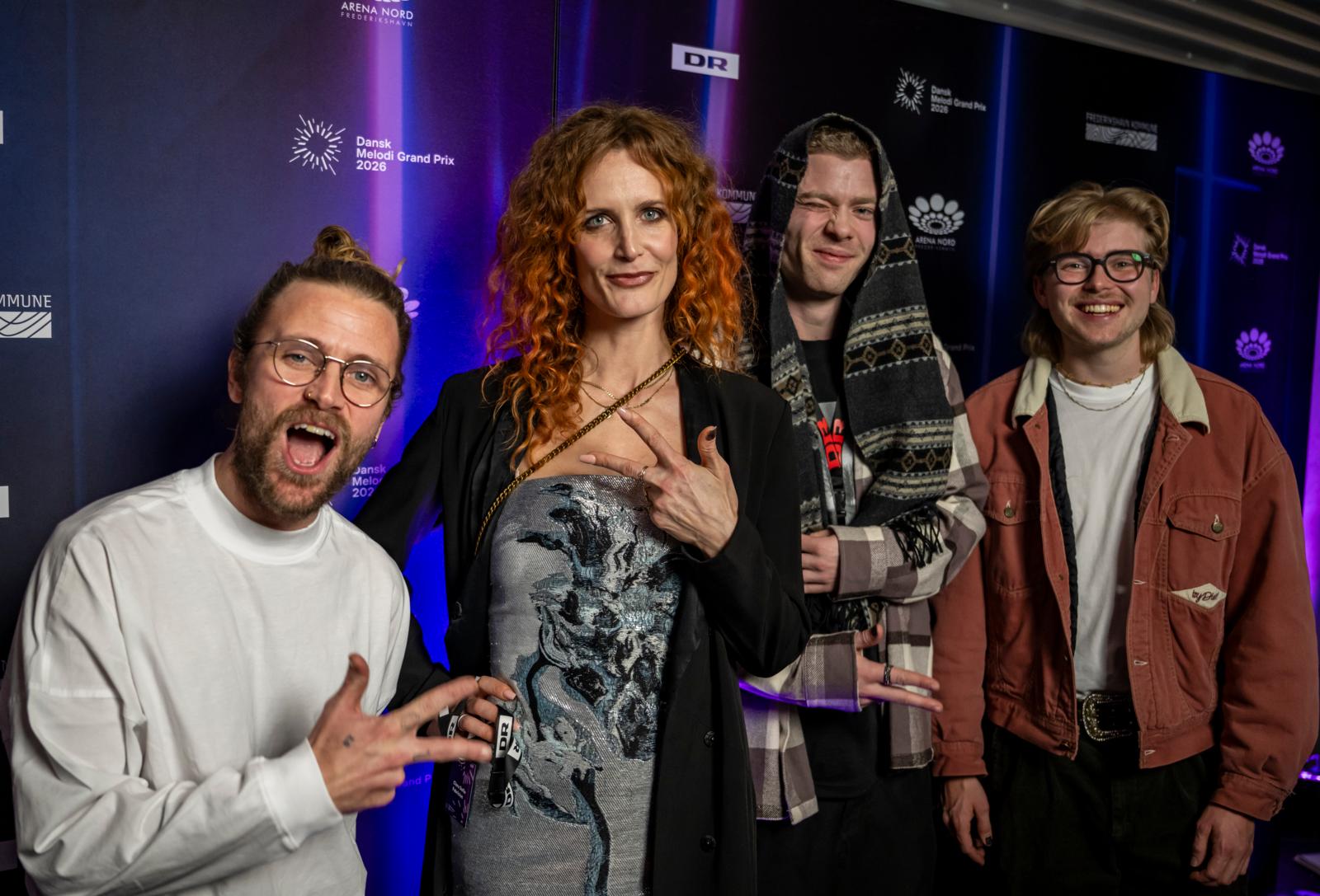 Rød løber ved Dansk Melodi Grand Prix 2026