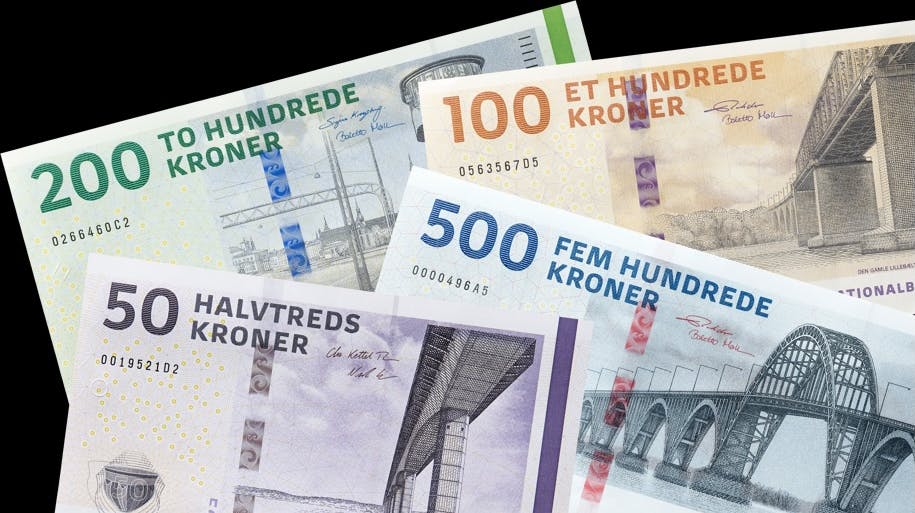 I perioden frem mod at Danmark får helt nye sedler i 2028-2029, opgraderer Nationalbanken sikkerheden i den nuværende seddelserie.