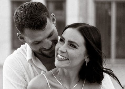 Eduard Löwen med sin nu afdøde hustru Ilona Löwen.