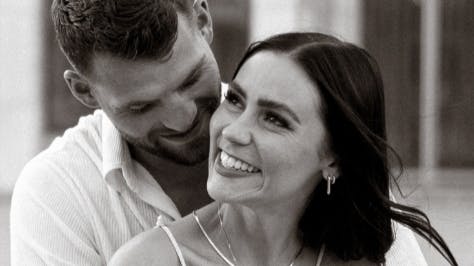 Eduard Löwen med sin nu afdøde hustru Ilona Löwen.