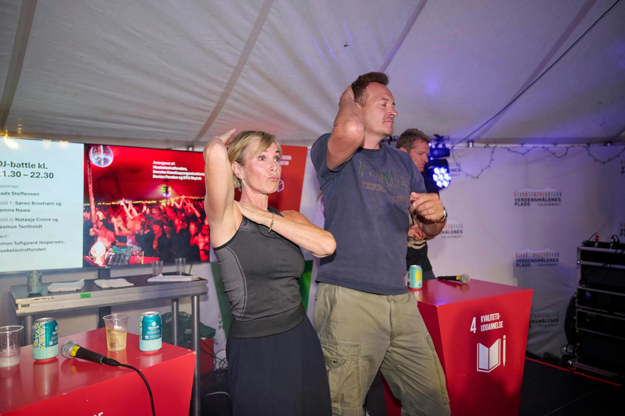 Der er aldrig kedeligt, når Crone og Tantholdt er i nærheden.  