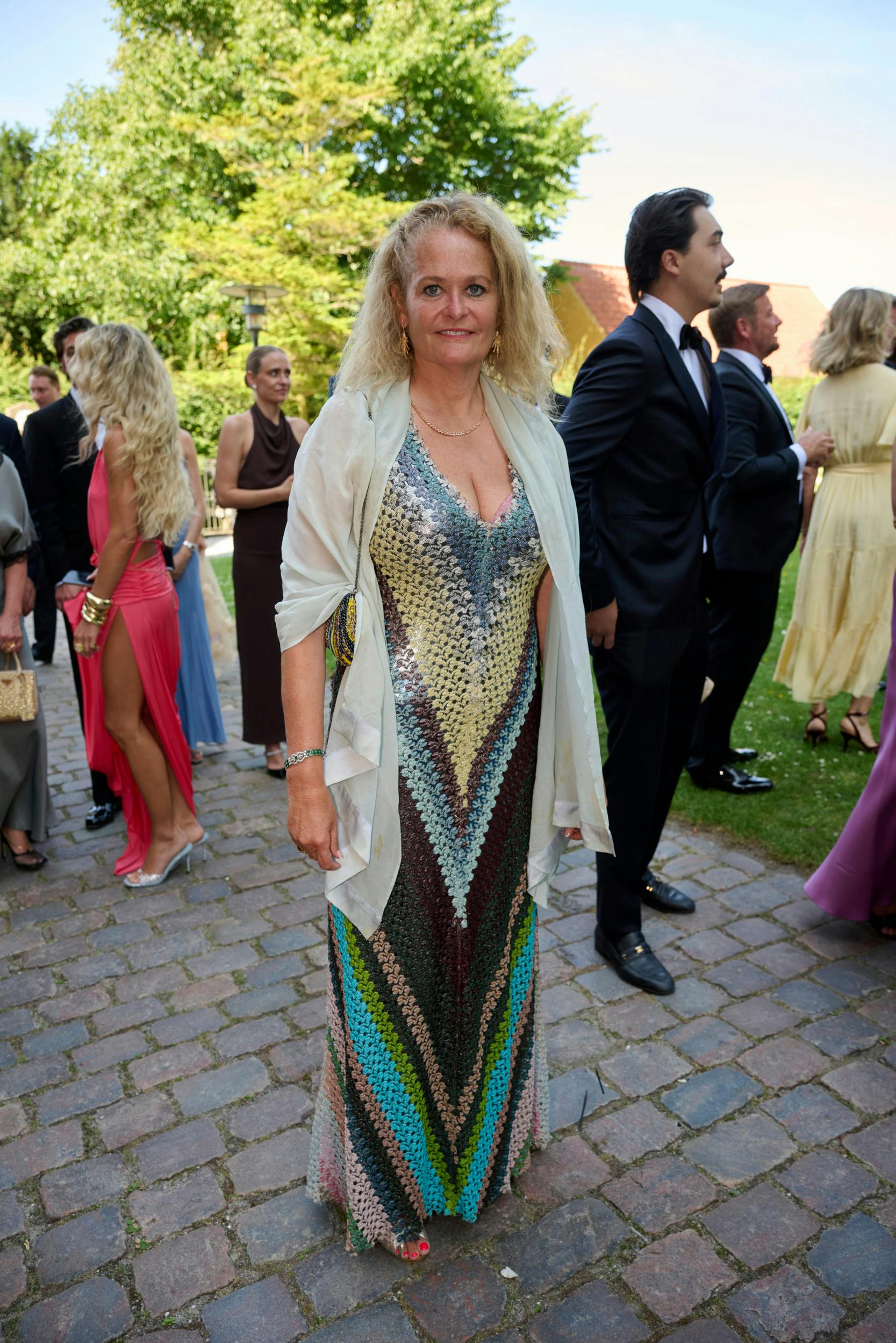 Caroline Zobel,  59, er den af de fem søskende, som holder sig mest i baggrunden. 