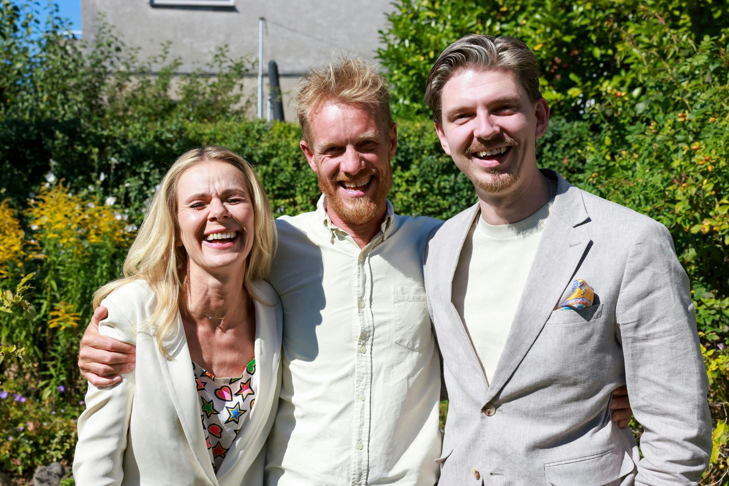 Anne Glad, 53, og Jacob Holst Mouritzen, 40, kender i den grad typen, der rejser sig fra de døde og sætter sig direkte op på cyklen.