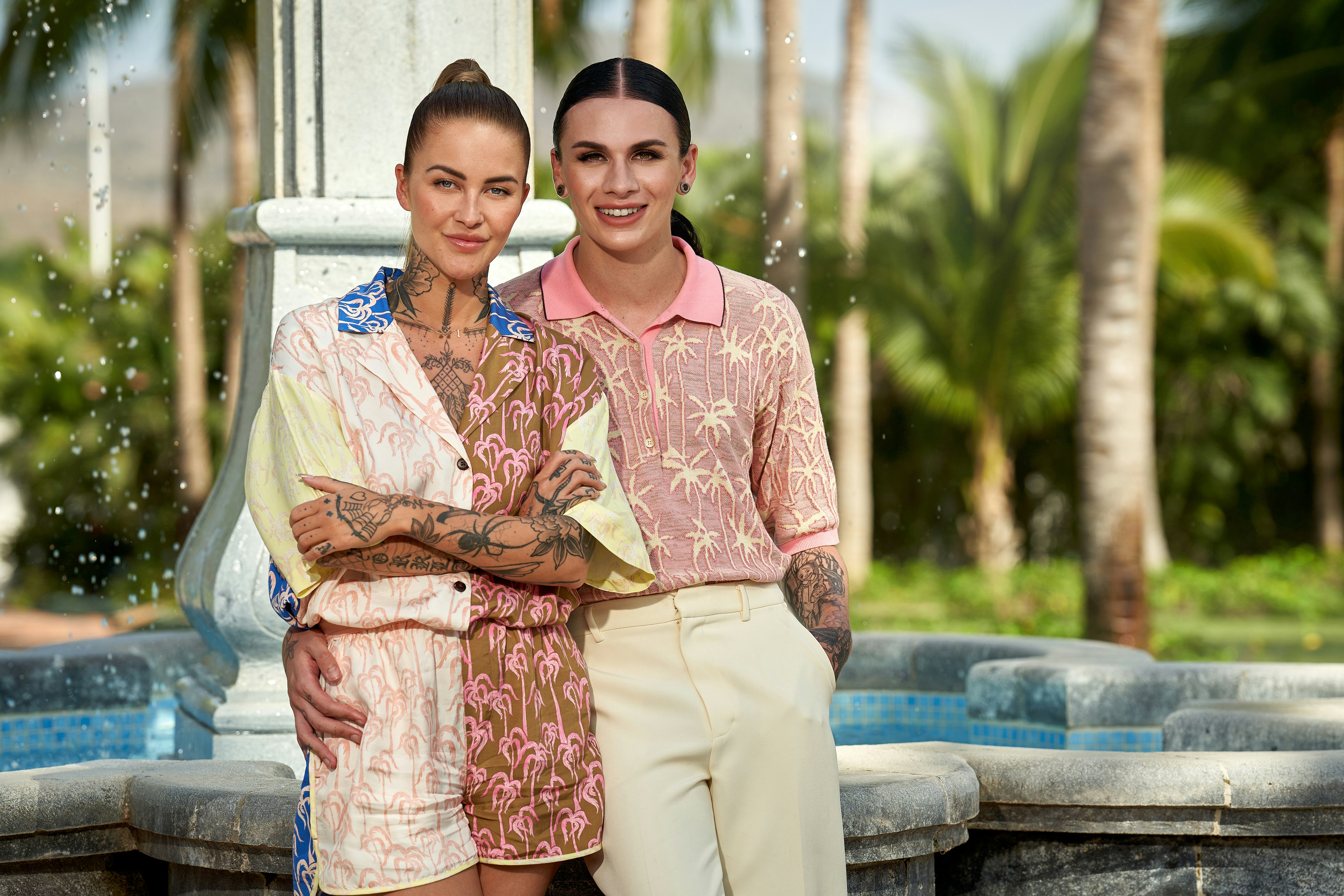 Olivia Salo og Emil Olsen blev nye værter for "Paradise" i 2021.