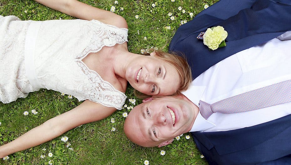 Så lykkelige så Lars og Jeanette ud til deres bryllup, men trods den gode start holdt parret ikke længe