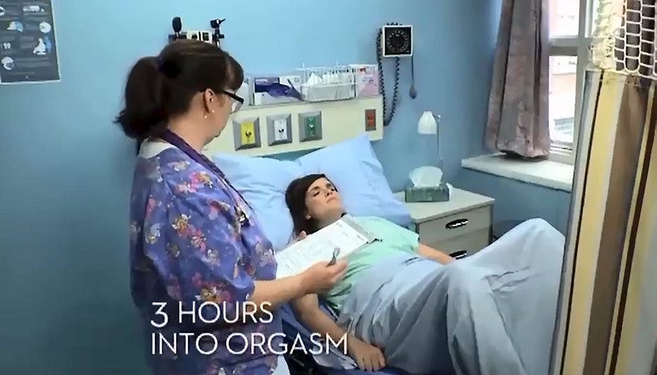 Orgasmer kan blive for lange