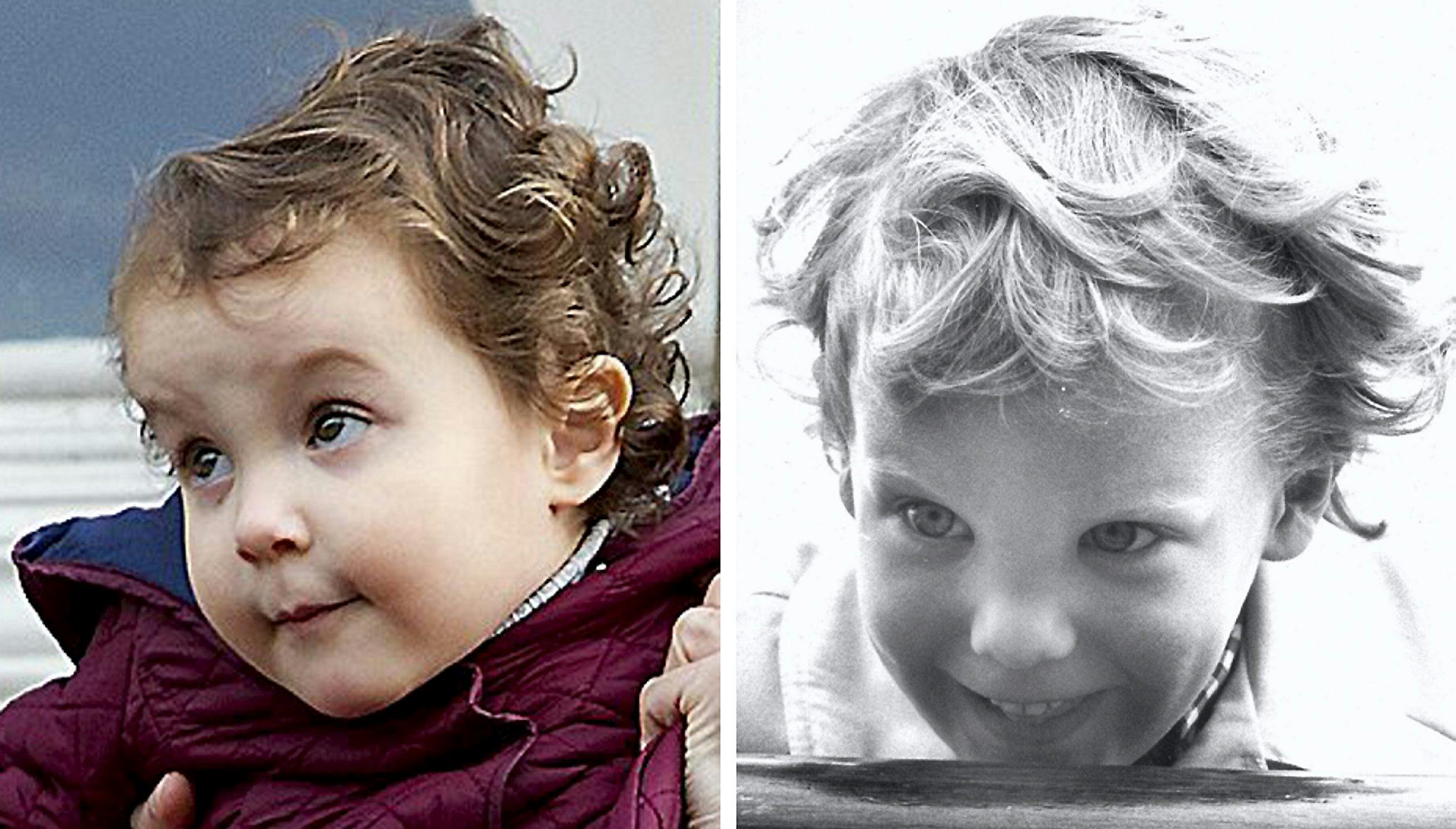  Det er ikke svært at se ligheden mellem den 5-årige Prins Joachim og hans nu snart 3-årige datter, Prinsesse Athena