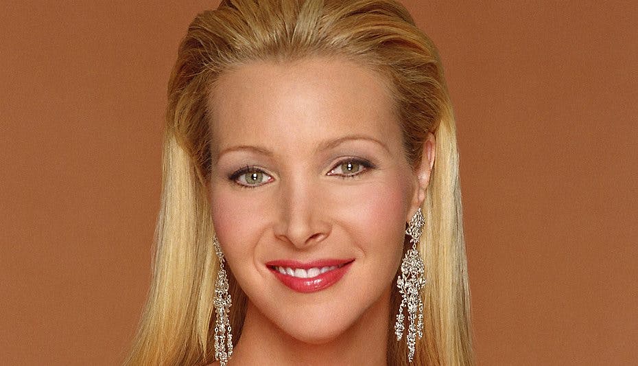 Sådan så Phoebe alias Lisa Kudrow ud tilbage i 2004, hvor "Venner" kørte på sidste sæson