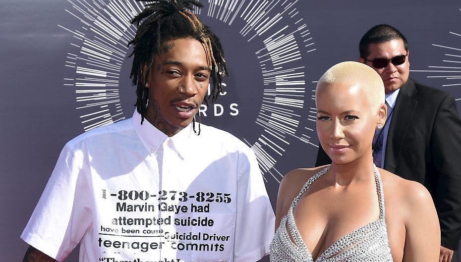 Wiz Khalifa er ikke ligefrem begejstret for ekskonen, Amber Rose.
