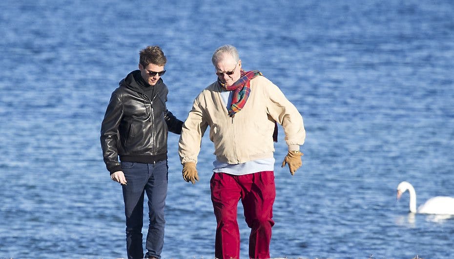 Ukendt Frederik-klon og Prinsgemalen nød solen på Amager Strand