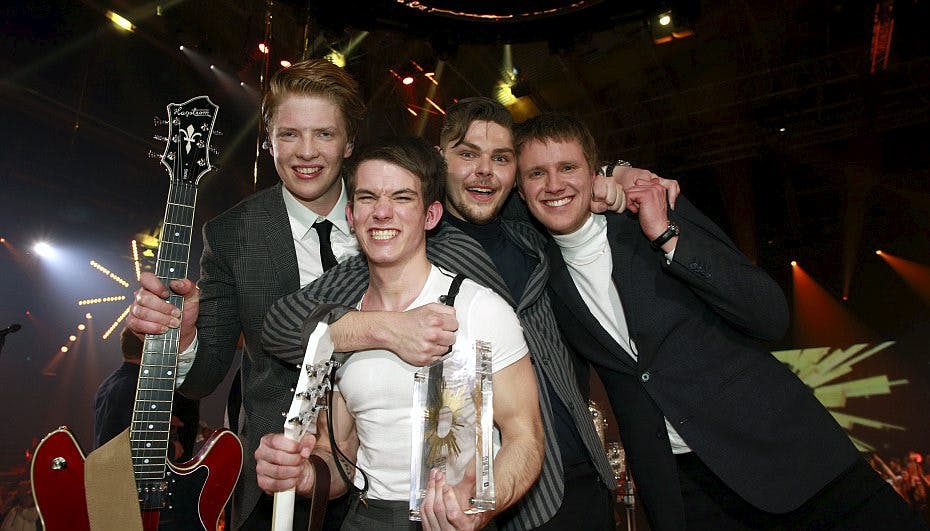 De fire drenge løb med sejren lørdag aften