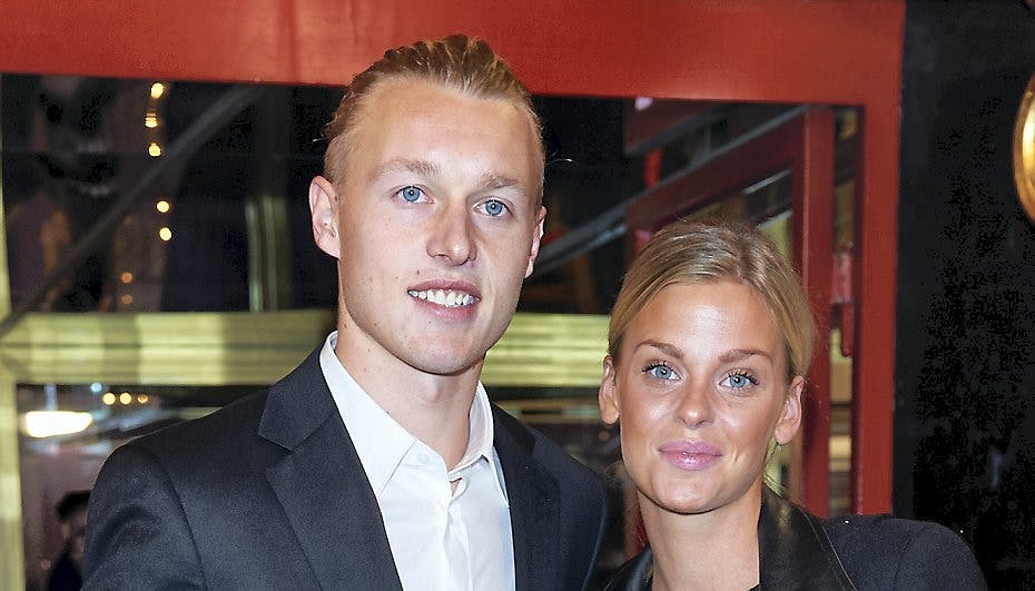 Simon Kjær og kæresten Elina venter barn nummer to (Foto: All Over)