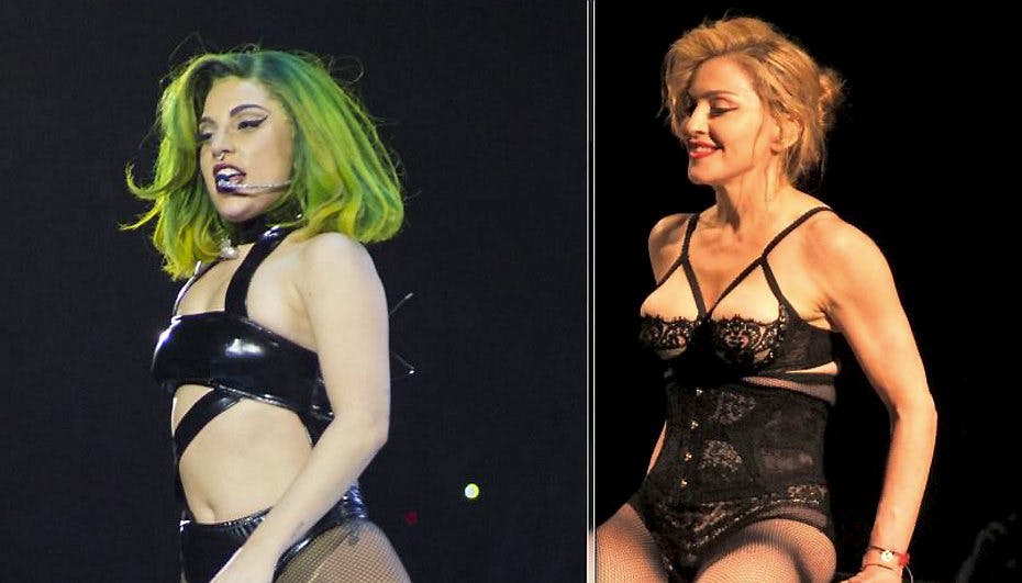 Der er mange ligheder imellem Gaga og Madonna. Fotos: All Over
