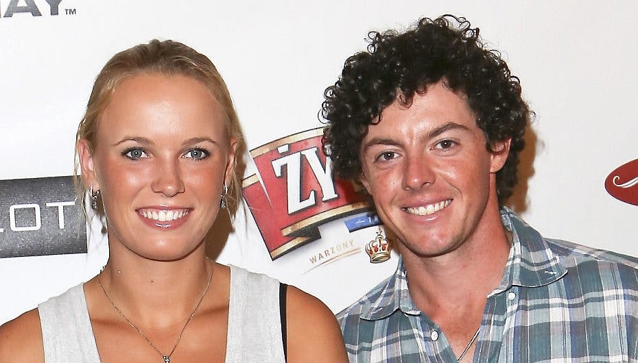 Rory McIlroys var vild efter at få fingrene i Caroline Wozzniacki