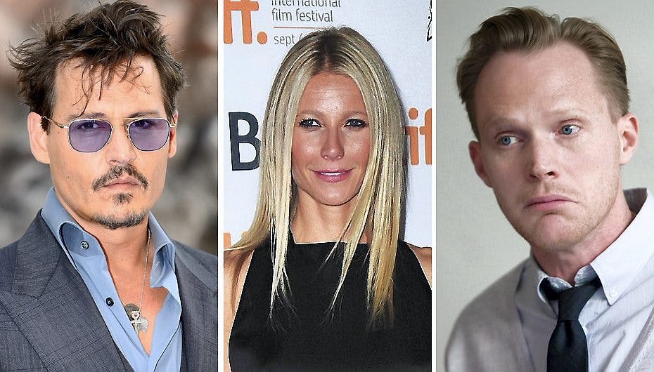 Johhny Depp, Gwyneth Paltrow og Paul Bettany afslørede alle, at de havde haft sex på et fly
