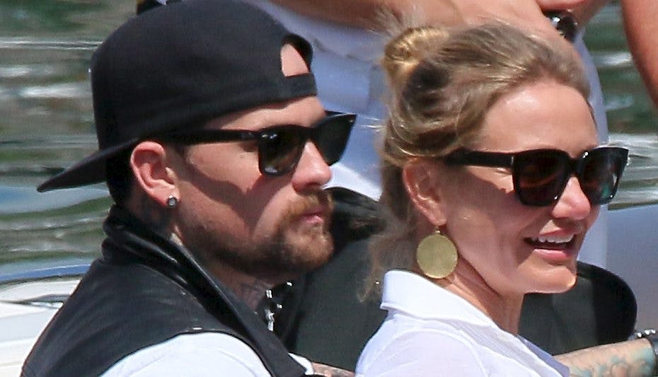 Cameron Diaz og Benji Madden begyndte at date sidste sommer