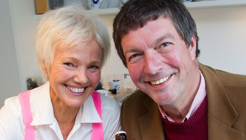 Karen Jespersen har fundet vejen til Ole Stephensens hjerte med thai-fiskefrikadeller og agurkesalat