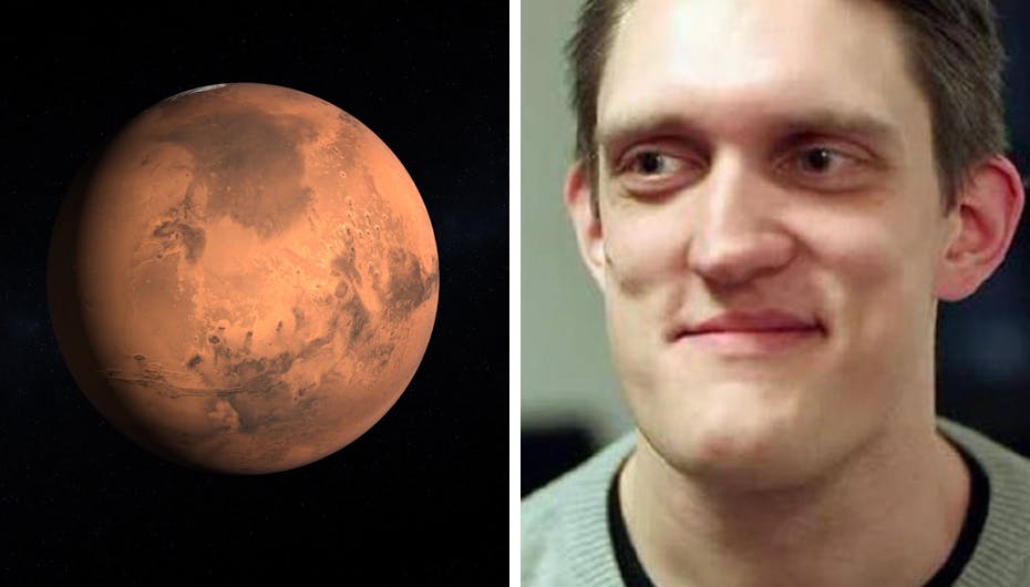 Christian Ohlendorff Knudsen er blandt de 100 sidste, der er med i opløbet om at blive sendt til planeten Mars