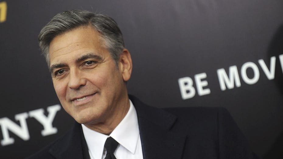 George Clooney er blevet truet med en riffel