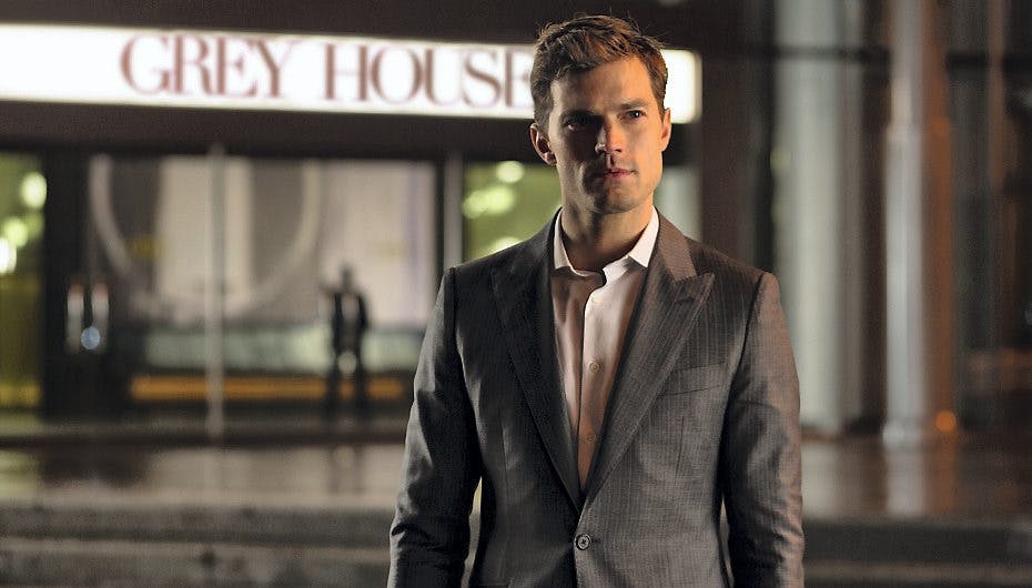 Jamie Dorhan som Christian Grey. Foto: All Over