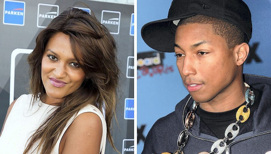 Saseline charmede hitmageren Pharrell