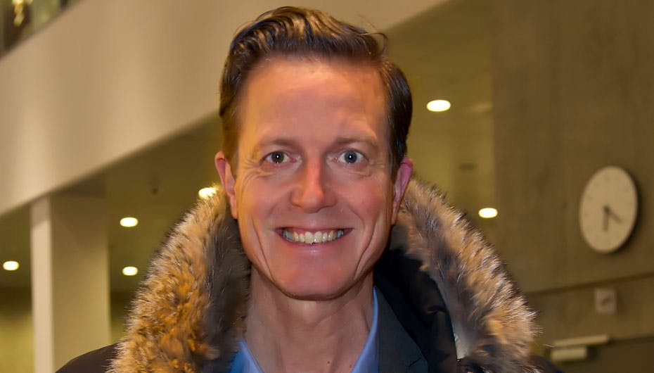 Peter Mygind er glad - meget glad - for sin svigermor!