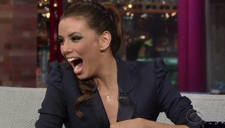 Eva Longoria kom til at afsløre lidt for meget