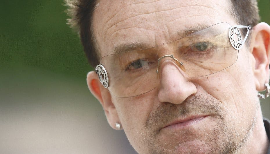 U2-forsangeren kæmper stadig med skaderne efter cykelstyrt