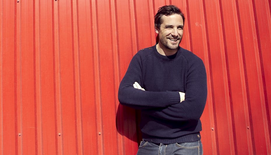 - Jeg skal være far, fortæller en lykkelig Christian Tafdrup (Foto: Petra Kleis=