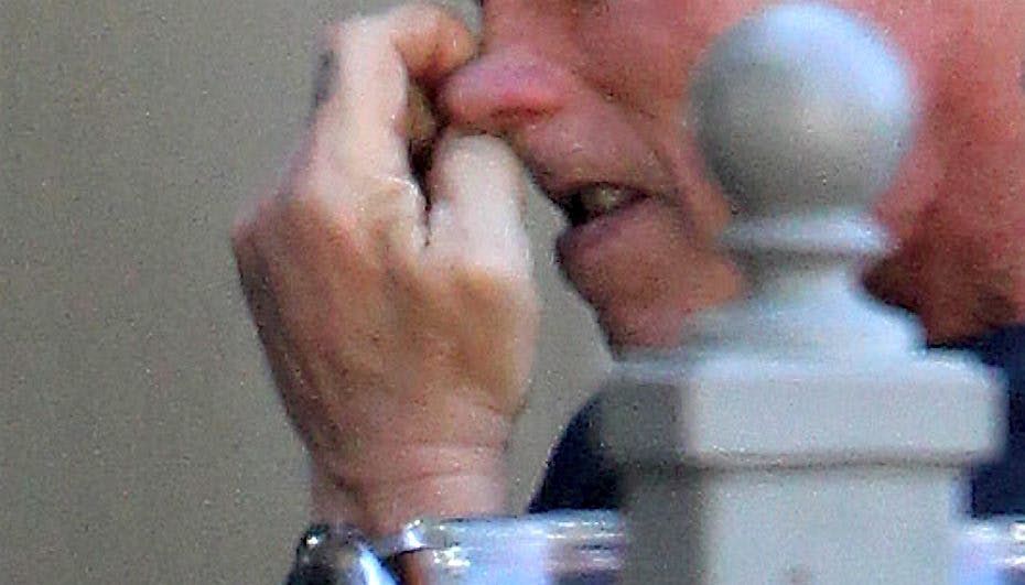 Kan du se, hvilken Hollywood-stjerne der er godt igang med næsen her?