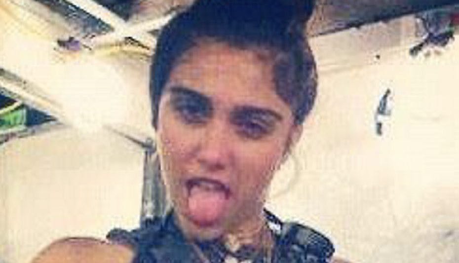 Madonnas datter Lourdes er ligesom sin mor ikke til at styre