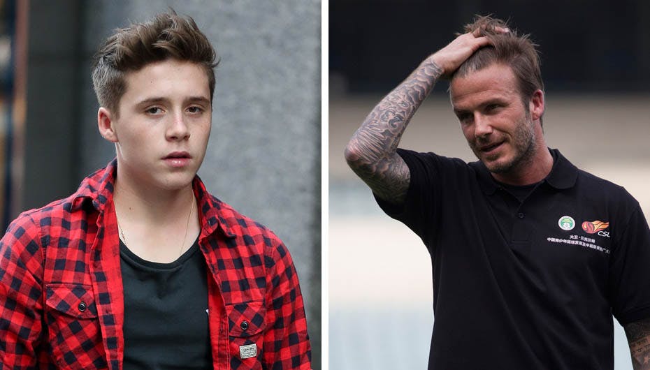 Brooklyn Beckham har skrevet kontrakt med Arsenal