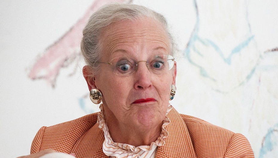 Dronning Margrethe er ligeglad med krisetider, miljø og borgernes pengepung